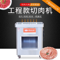 小型多功能切肉机 大块鲜肉一次性切肉片机